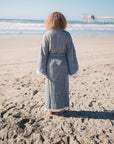 MUSLIN COTTON KIMONO BATHROBE