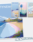 Tynemouth Seaside Poster