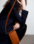 Premium Chrome Tanned Leather Phone Bag – Fits 8 Cards & Smartphone by Tairi Roosve at www.brixbailey.com