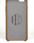 iPhone 6 Plus Case, Tan Leather