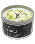Taurus - Crystal & Jewellery Scented Zodiac Candle