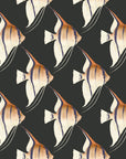 Geometric Angelfish Design Print