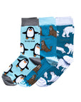 Frozen Friends Bundle of 3 Bamboo Animal Socks