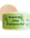 Rosemary & Lime Shampoo Bar | Natural Hair Wash for All Hair Types | Vegan, Plastic-Free Hair Care