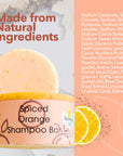 Spiced Orange Classic Shampoo Bar | Plastic-Free Haircare | 70g