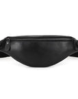 The Walcott Leather Waist Bag | Black Leather Fanny Pack -