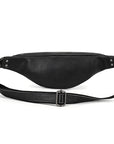 The Walcott Leather Waist Bag | Black Leather Fanny Pack -