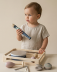 Wooden Musical Instruments Set (5-Piece) – Neutral Orff Music Box