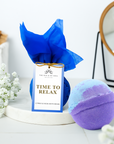 Time to Relax - Uplifting Citrus, Musk Bath Bomb Fizzer
