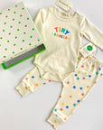 Organic Cotton Baby Bodysuit & Legging Gift Set - Tiny Dancer