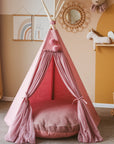 Fairy Kids Play Tent - Magical Cotton Poplin Teepee for Imaginative Play by Minicamp at brixbailey.com
