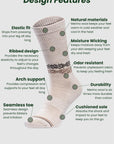 Merino Wool Everyday Socks - Comfortable & Odor-Resistant by Baltland at www.brixbailey.com
