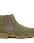 Toddy Short Boot in Sage Green