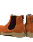 Short Boot in Burnt Orange