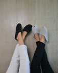 TOKU Brussels Slippers - White