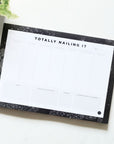 Totally Nailing It Desk Planner