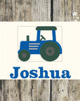 Tractor Personalised Towels