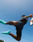 Blue Performance Trainer Socks
