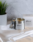 Chamomile & Sandalwood - Travel Tin Candle - Wooden Wick