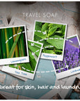 Travel Bar - Lemongrass, Lavender, Tea Tree & Peppermint