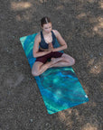 Travel Yoga Mat – Galaxy Aurora