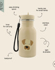 Kids' Stainless Steel Water Bottle – Durable & Leak Proof by Trixie Baby at brixbailey.com