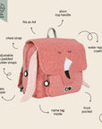 School Bag - Mrs Flamingo