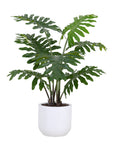 3' Faux Tropical House Plant, Potted Philodendron