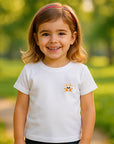 Organic Cotton T-Shirt Hotot in White