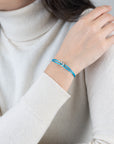 Mini Silver Soho Cord Bracelet