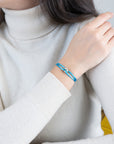 Silver Soho Diamond Cord Bracelet