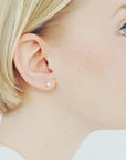 Twilight Star Silver Stud Earrings