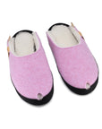 TOKU Brussels Slippers with Lambswool - Light Pink