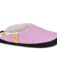 Light Pink Lambswool Slippers