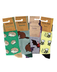UK Forest Animals 4 Pack Bamboo Sock Set