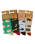 UK Wildlife Bundle of 4 Bamboo Socks