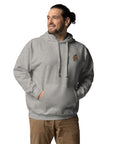Think Ocean Orangutan Aspirations Cotton Blend Embroidered Hoodie