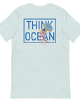 Think Ocean Jellyfish Fluorescence Cotton Embroidered T-Shirt