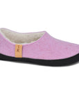 Light Pink Lambswool Slippers