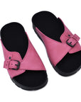 Rome Pink Slide Sandals for Women