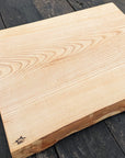 Super thick ash chopping board