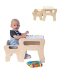MAMOI® Stylisch Kinderzimmer Möbel: Kindertisch mit Stühle - Schreibtisch Sitzgruppe Tisch Stuhl Set Kinder - Kinderstuhl.-0