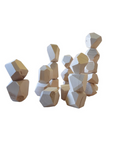 Uniquely Shaped Wooden Building Blocks for Kids 20 Pieces