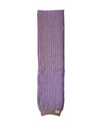 Purple Merino Lambswool Scarf