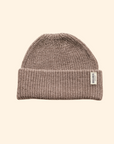 Oatmeal British Wool Beanie Hat