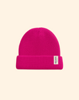 Fandango Pink British Wool Beanie Hat