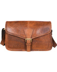 Calgary Leather Cross Body Bag
