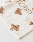 The Bear Muslin Blanket Swaddle
