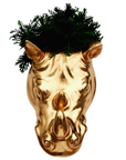 Greek Gold Gilded Wall Planter-0