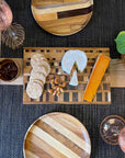 Upcycled End Grain Cutting Board - Pattern B (2 Sizes Available)